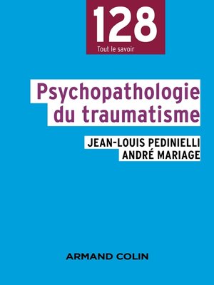 cover image of Psychopathologie du traumatisme